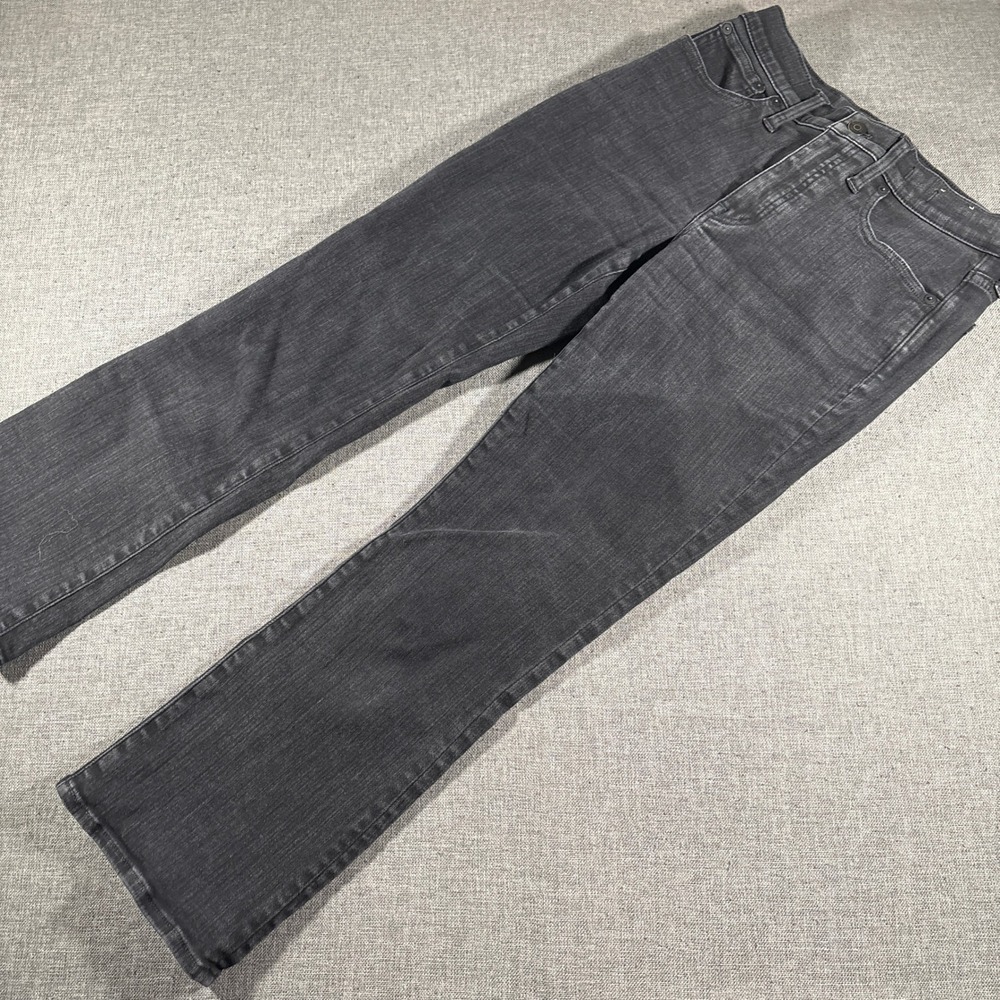 Madewell Mid-Rise Kick Out Jeans Womens 28 Black Faded Flare Denim Pants